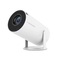 Magcubic 2026 Upgraded HY300PRO Mini Projector with WiFi and Bluetooth, Portable Projector 4K Support, Auto Keystone, 180 Degree Rotation, Smart Proyector for Home Outdoor