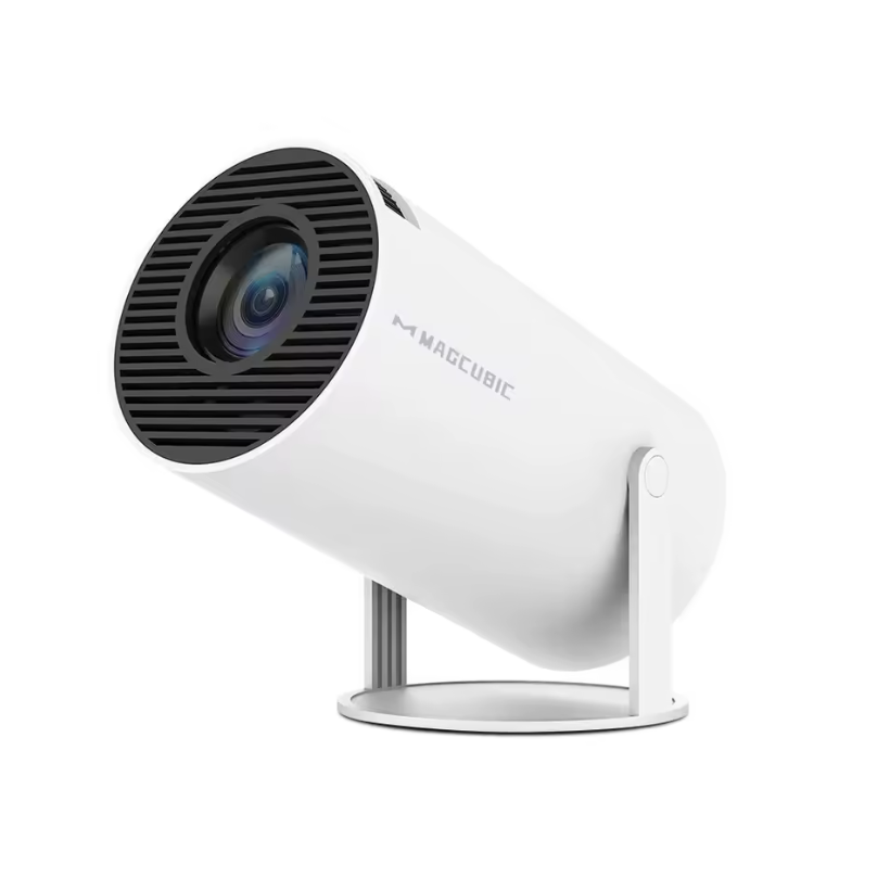 Magcubic 2026 Upgraded HY300PRO Mini Projector with WiFi and Bluetooth, Portable Projector 4K Support, Auto Keystone, 180 Degree Rotation, Smart Proyector for Home Outdoor